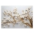 Tapeta na wymiar - złote drzewko z kwiatami na marmurze - RADIMAR1019009
